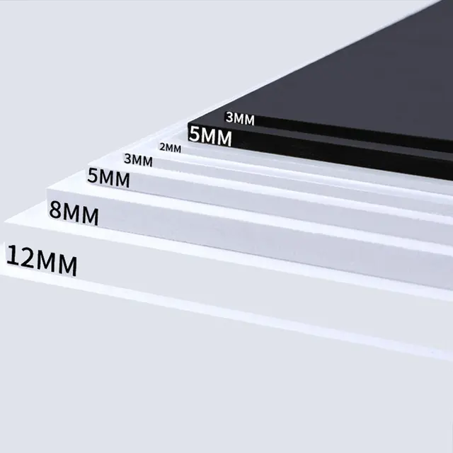 Biała płyta z pianki pcv Handmade modelarstwo materiał plas…