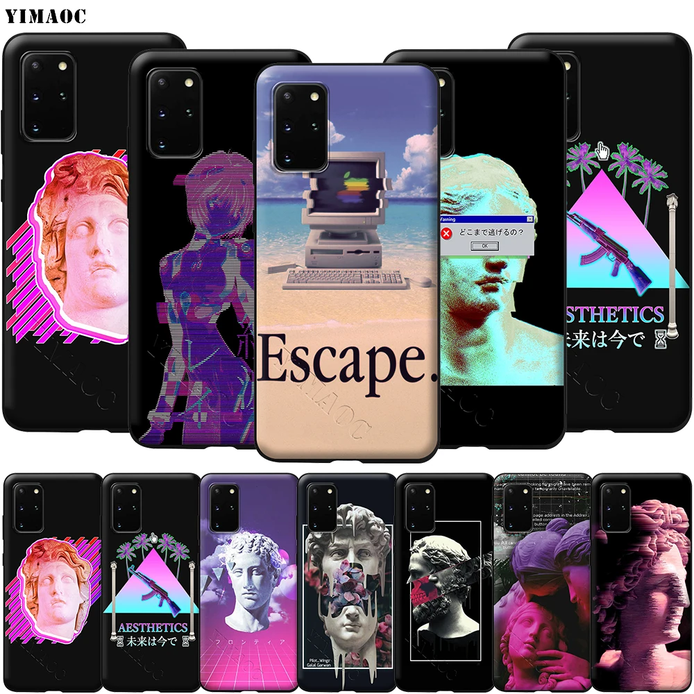 Эстетика vaporwave чехол для Samsung Galaxy A7 A8 A9 A10 A20 A30 A40 A50 A70 S10 Plus S20 Ultra Note 10 Lite A51 A71 A81 A91 |
