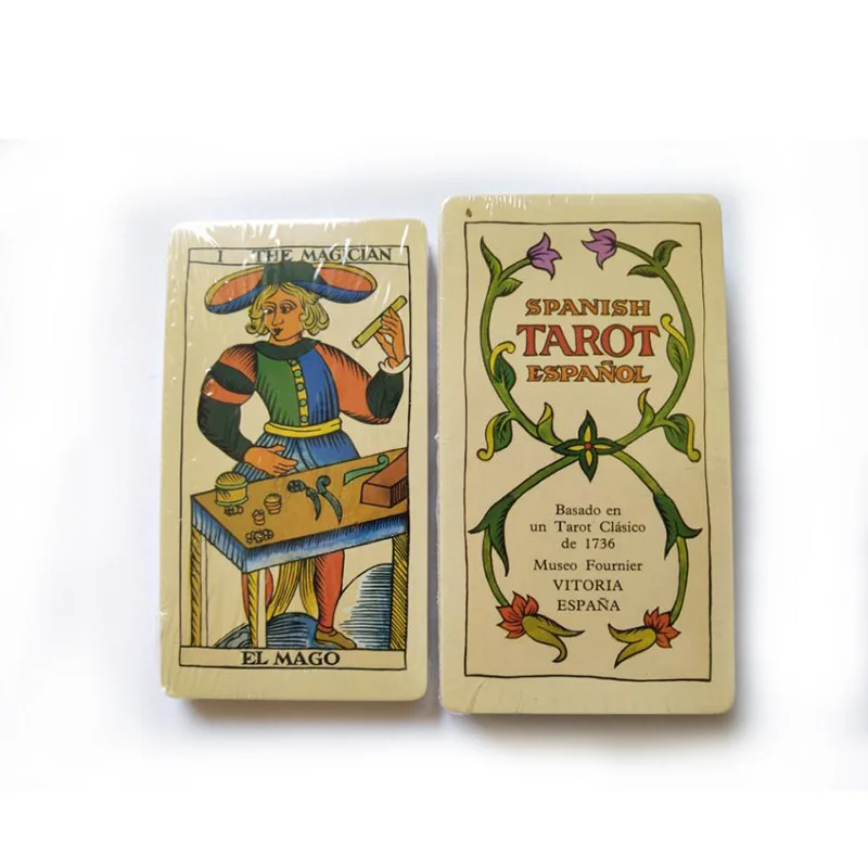 Настоящая качественная настольная игра, карты Таро Веселые карточные игры классические испанские игры Таро 22 шт/78 шт/100 шт карты