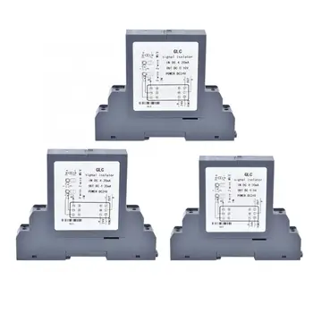 

GLC Voltage and Current Signal Isolator Transmitter 1 In 1 Out Pluggable Power Distributor DC0-10V/DC4-20mA/DC0-5V Input