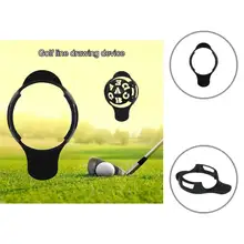 Golf Scribe Anti-crack Golf Tool English Letter Drawing Alignment Marks Golf Liner   Golf Liner  for Golf Training