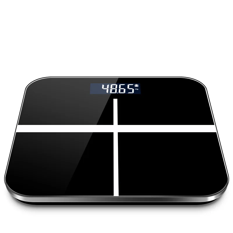 

Weight Scale Black Digital Scale Body Weight LCD Night Vision Electronic Floor Scales BE47002