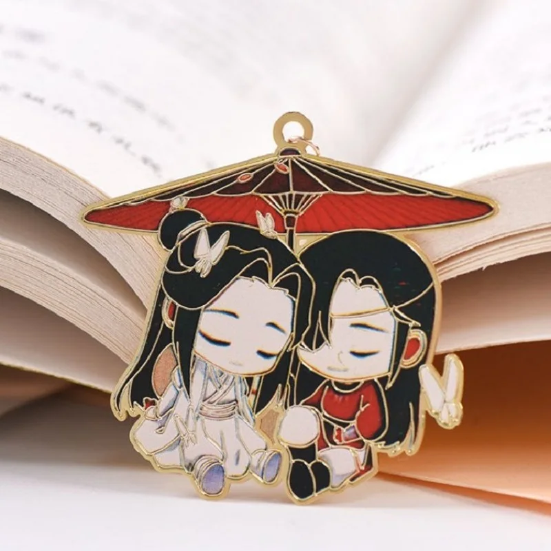 The Untamed Mo Dao Zu Shi Grandmaster of Demonic Cultivation Wei Wuxian Lan Wangji Metal hollowing Bookmark