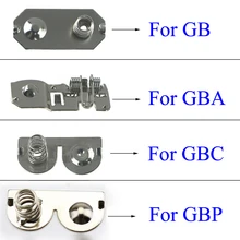 2 uds terminales de la batería contactos de resorte de la batería de reemplazo para Nintendo Game Boy Advance consola para GBP GBA GBC GB
