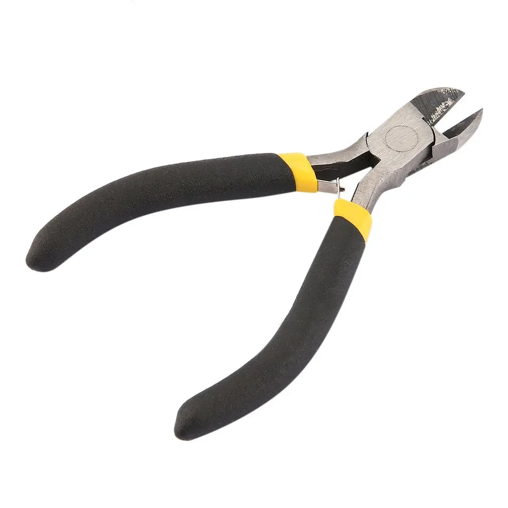 

Mini Pliers Electrical Wire Cable Cutters Cutting Side Snips Flush Pliers Nipper Anti-slip Rubber Mini Diagonal Plier Hand Tools