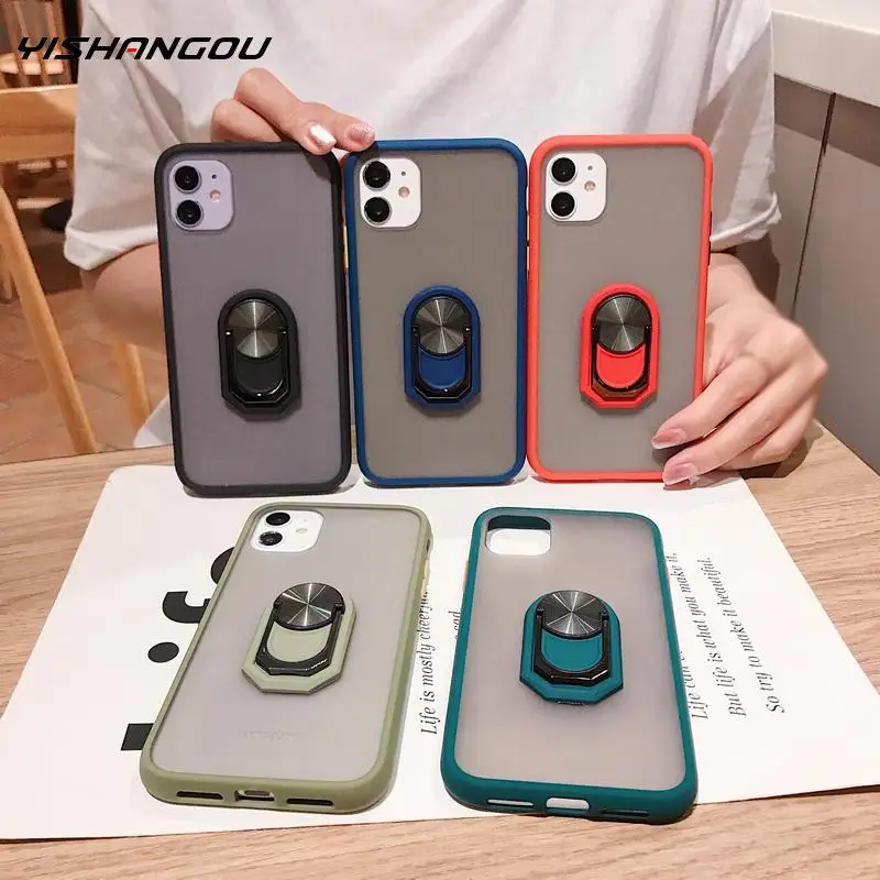 Матовый противоударный мягкий жесткий чехол из поликарбоната Fundas для iPhone 11 Pro Max XS