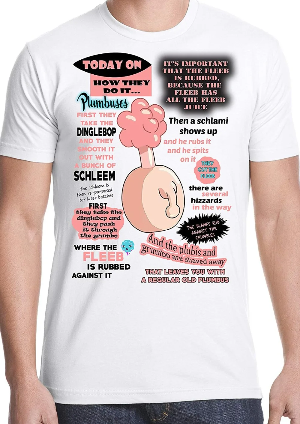 

How To Make A Plumbus High Quality Print Discount 2019 New Fashion Summer New Arrival Men'S Short Cute T Shirts