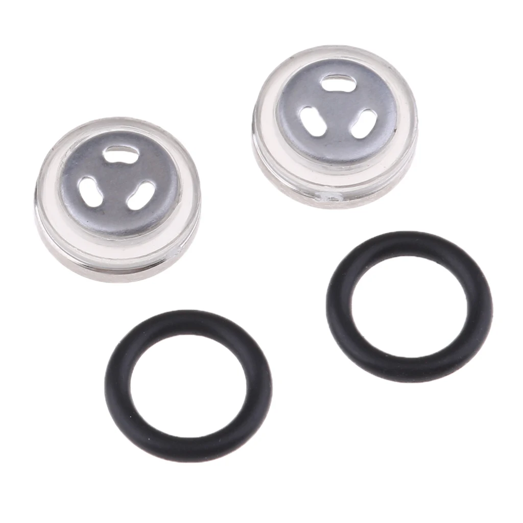 Motorcycle Bike Brake Master Cylinder Reservoir Sight Mirror Gasket 12mm