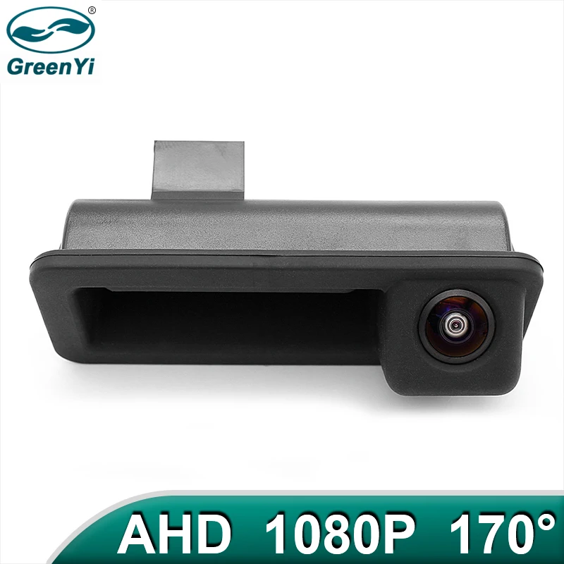 GreenYi 170 ° 1080P HD AHD Автомобильная камера заднего вида для Ford Focus 2C 3C Sedan Mondeo Land Rover Range