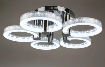 

NEW 2017 Modern LED Acrylic ceiling lights with 5 light (Chrome Finish) AC110V-240V