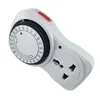 24 Hour Cyclic Timer Switch Kitchen Timer Outlet Loop Universal Timing Socket Mechanical Timer 230VAC 3500W 16A UK EU CN US Plug 3