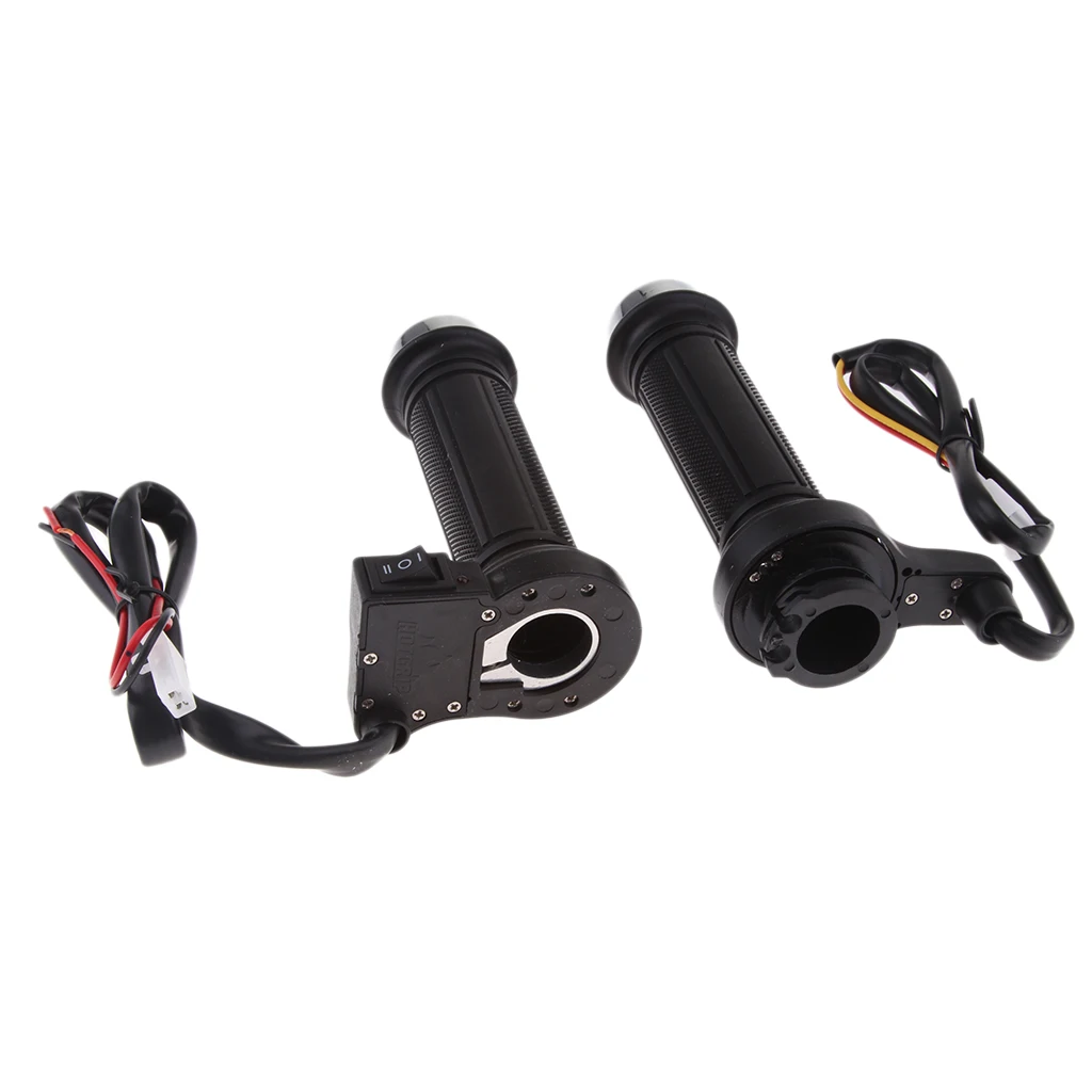 1 пара 12V 7/8 ''22 мм руль грелка для рук захваты для мотоцикла