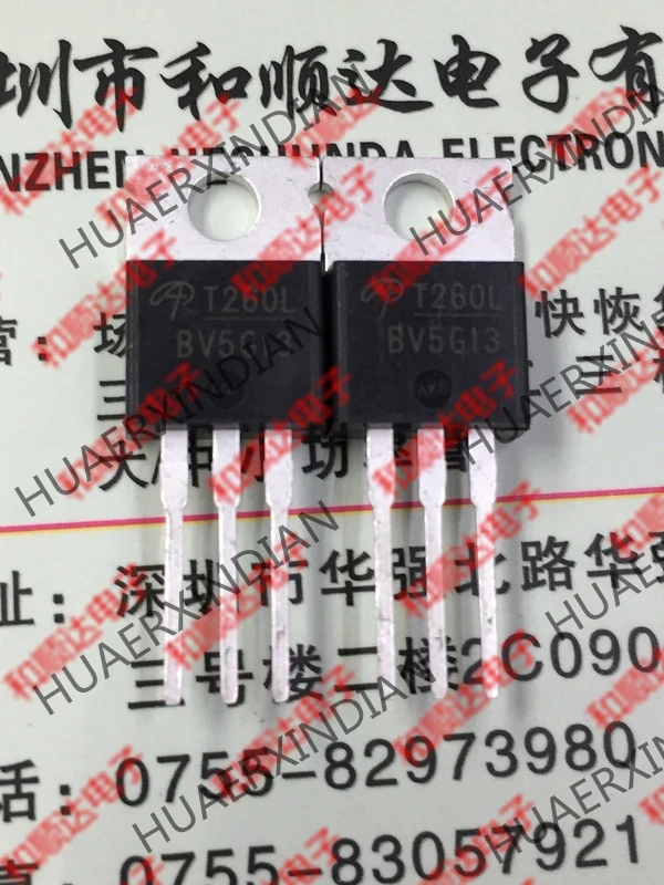 5 шт., новые оригинальные кнопки AOT260L-220 60V 140A