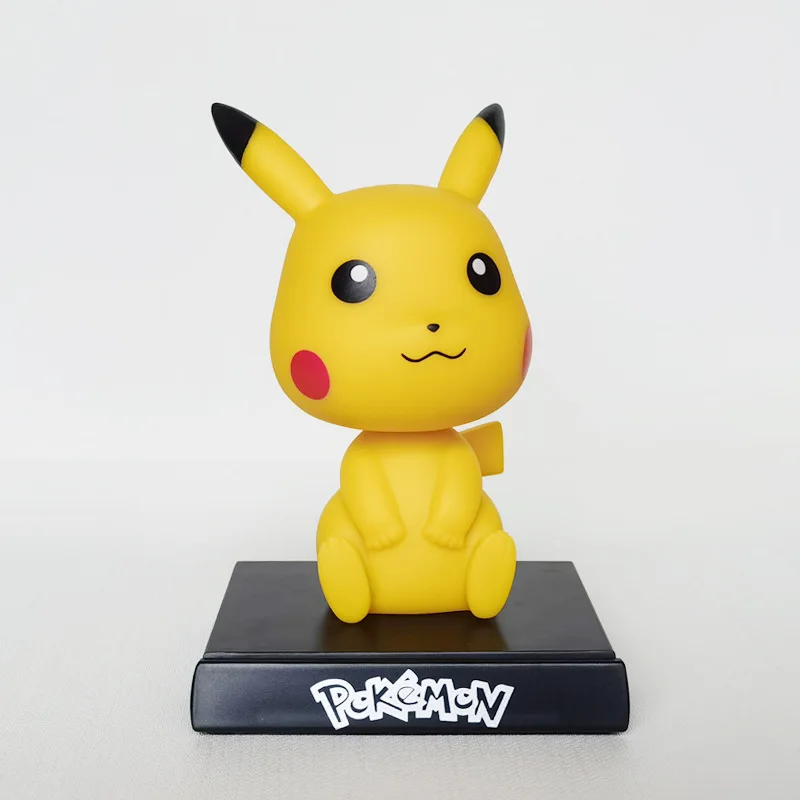 

Original Pikachu Shaking Head Doll Small Ornaments Lovely Pokemon Car Accessories Interior Doll Creative Car Toys Car Decoration