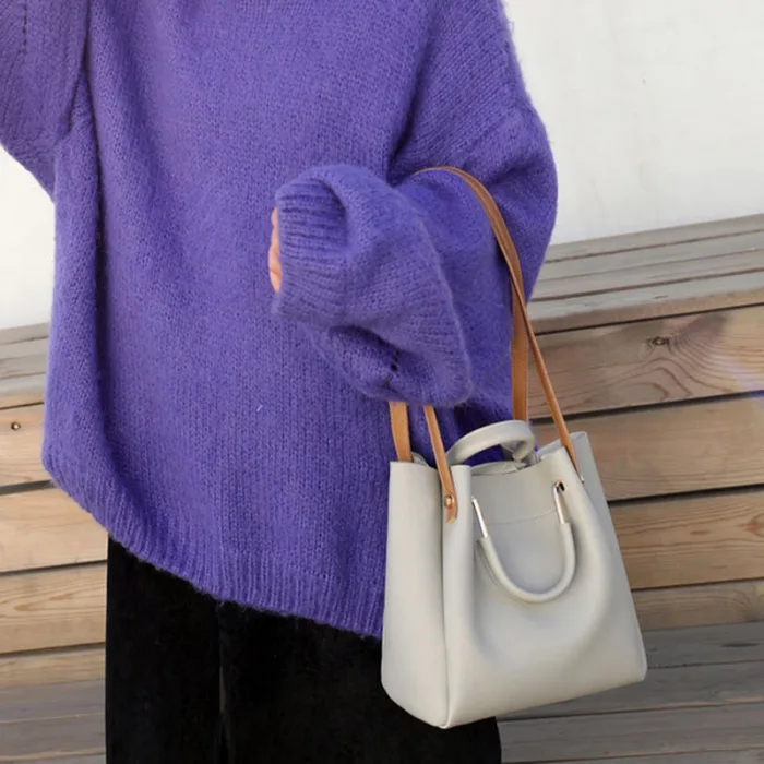 Женская Дамская ручная сумка на плечо из искусственной кожи для мобильного телефона для покупок ключей H66