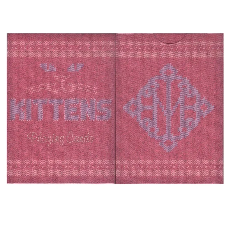 

Ellusionist Madison Kittens Cats Playing Cards Marked Deck Poker Size Magic Card Games Magic Tricks Props