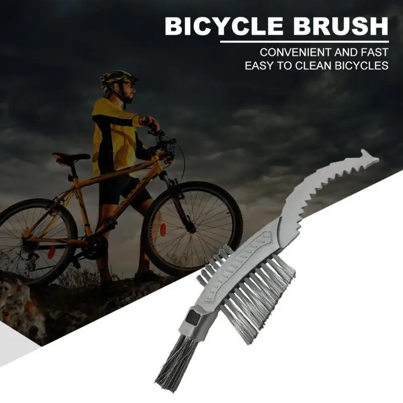 Велосипедная цепь колеса скруббер щетка очиститель MTB велосипед чистящий комплект инструмента для ремонта PP щетка велосипедная инструмент чистящие щетки набор скребков