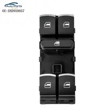 Commutateurs de commande électrique | Fenêtre automatique à 4 boutons, commutateurs de commande pour V W Passat B6 3C Golf Touran Tiguan J * etta MK5 Caddy 5ND959857