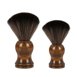 1pcs Men Shaving Beard Brush nylon Shave Men's Facial Cleaning Appliance Pro Salon Tool Safety Razor Brush
