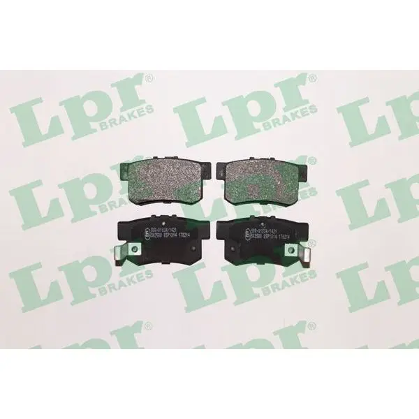 Колодки тормозные HONDA ACCORD 90-/CIVIC 97-/CR-V II/FR-V/PRELUD