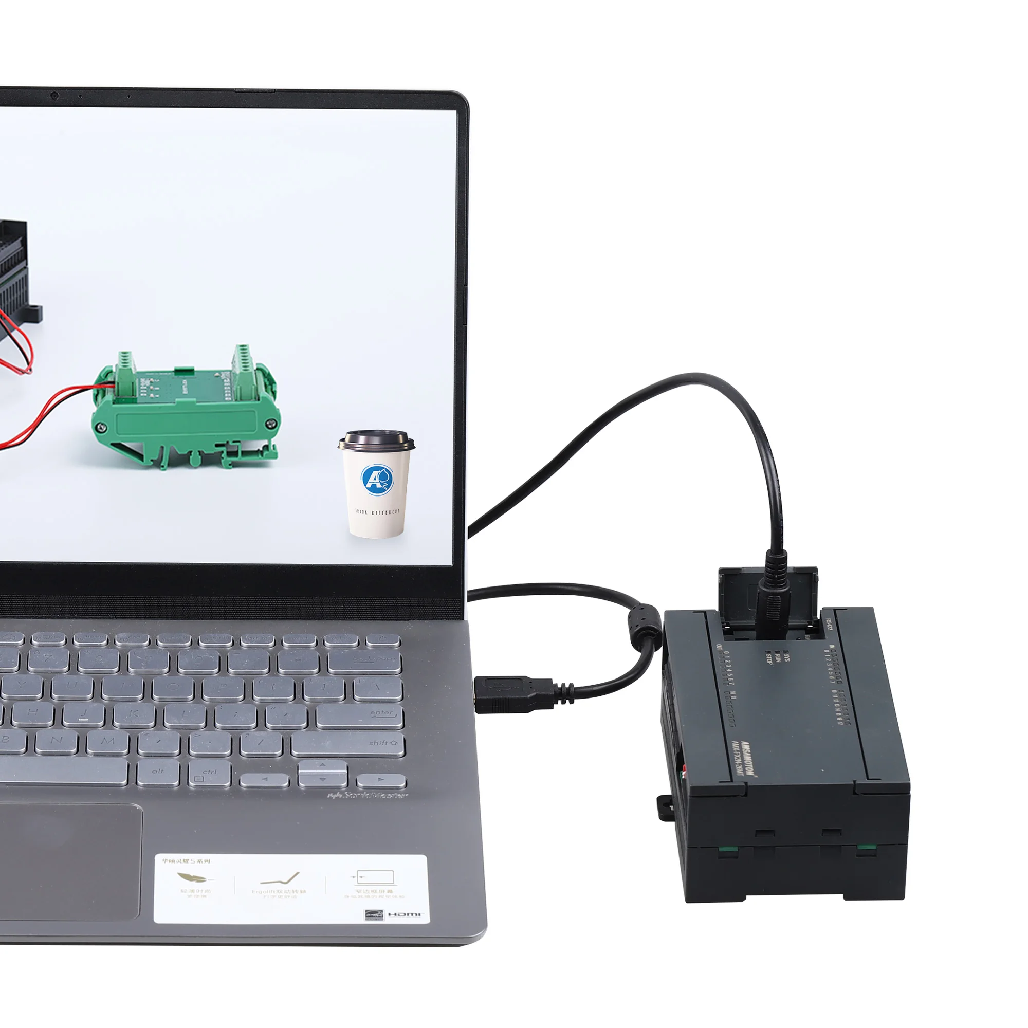 Акция! Совместимый MELSEC FX2N PLC 2AI/2AO 16DI/10DO MODBUS функция USB-SC09-FX кабель бесплатно Mitsubishi FX2N-26MT