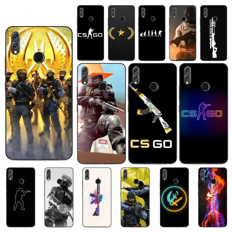 YNDFCNB чехол для телефона Counter Strike CS Go Huawei Honor 8X 8A 9 10 20 Lite 30Pro 7C 7A 10i 20i | Мобильные