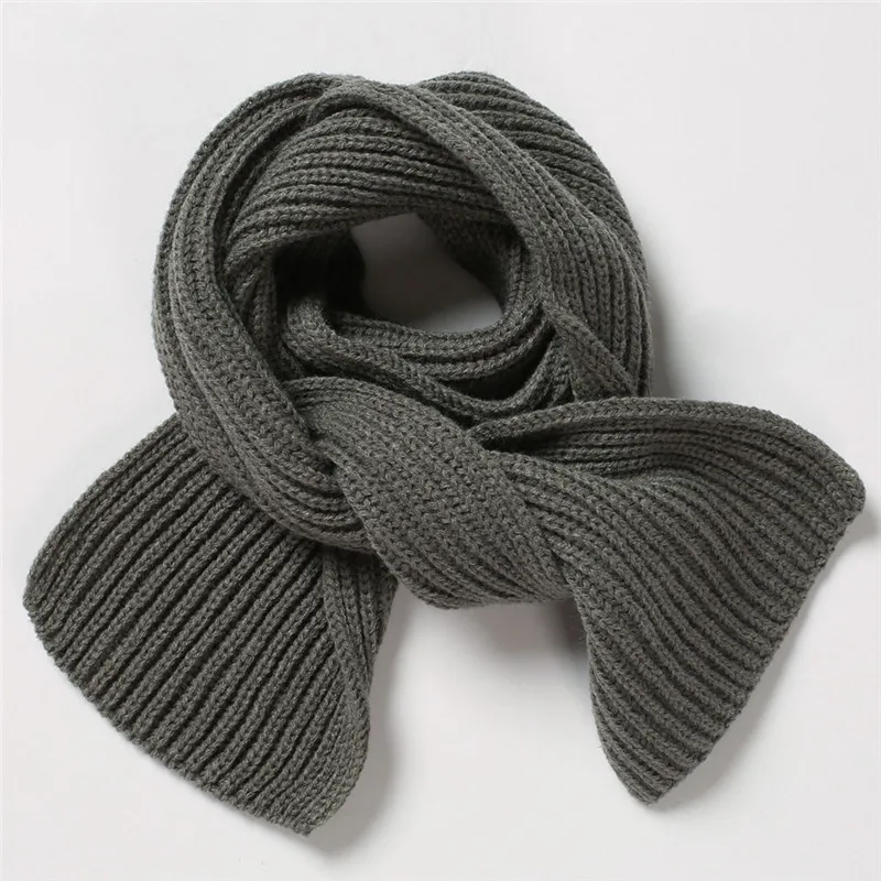 baby scarf Cute Boys Girls Baby Kid Fashion Knitted Scarf Autumn Winter Warm Solid Scarf #4S12 (17)