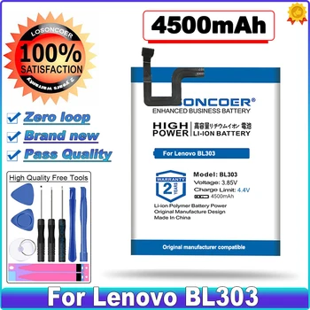 LOSONCOER 4500mAh BL303 Battery for Lenovo BL303 High Capacity Battery in stock
