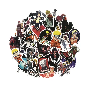 

130pcs NARUTO HOKAGE Ninjia Pvc Waterproof Cartoon Sticker For Motorcycle Helmet Skateboard Wall Guitar Car Stickers
