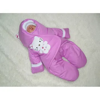 

Конверт-комбинезон "Китти" Комбинезоны для малышей 0-6 мес