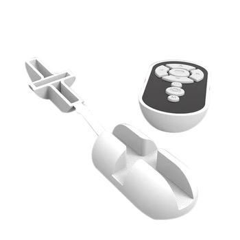 

Shutter Release Button Selfie Camera Controller Wireless Adapter Bluetooth Remote Control Button for Phone (White)