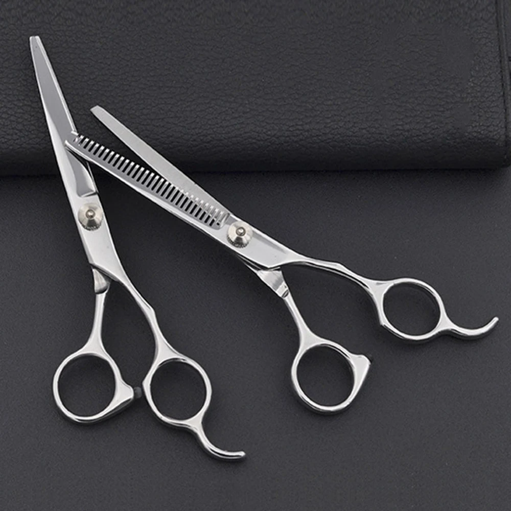 Stainless Steel Hairdressing Scissor Barber Salon Professional Hair Cutting Thinning Tools | Красота и здоровье