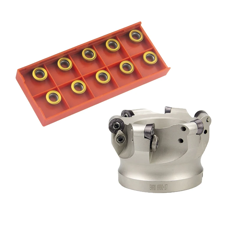 EMR 5R50/EMRW 6R50/TRS 6R50/TR200 5R50 4T фрезерный станок с ЧПУ Токарный Станок Для RPMW круглых карбидных вставок|Фреза| |
