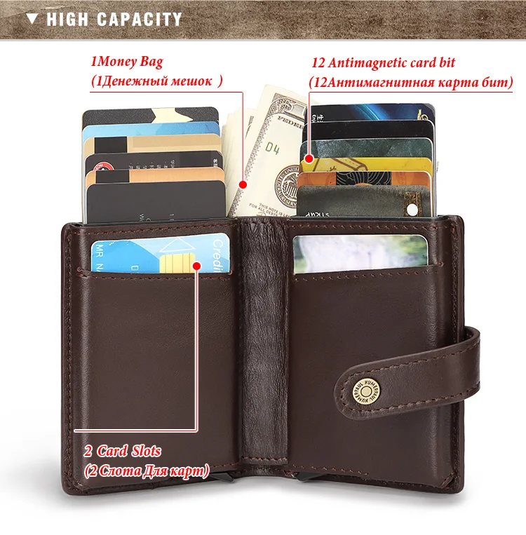 2021 Credit Card Holder Wallet Bussiness Men Metal Rfid Vintage Aluminium Pop Up Money Bag Genuine Leather Bank Cardholder Case Card Id Holders Aliexpress 2021 Credit Card Holder Wallet Bussiness Men Metal Rfid Vintage Aluminium Pop Up Money Bag Genuine Leather Bank Cardholder Case Card Id Holders Aliexpress