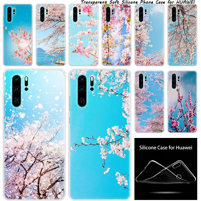 Роскошный силиконовый чехол kawaii sky для Huawei NOVA 3 3i 5 5i P20 P30 Pro P9 P10 P8 Lite 2017 P Smart Z Plus 2019 |