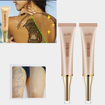 

Permanent Tattoo Removal Cream Painless Eyebrow Eyeliner Lip Body Skin Tag Tattoo Print Cleaning Cream Natural Color Fade Cream