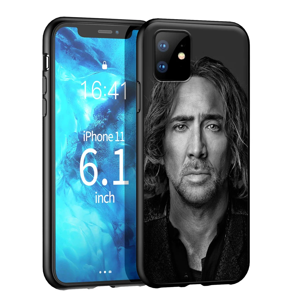 YIMAOC Nicolas Cage силиконовый мягкий чехол для iPhone 12 Mini 11 Pro XS Max XR X 8 7 6 6S Plus 5 5S SE|Бамперы| |