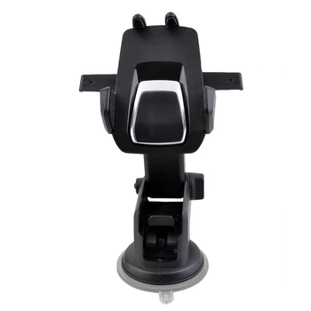

Multifunctional Car Automatic Smart Phone Holder Universal Car Windshield Mount Holder For Iphone For Samsung Black