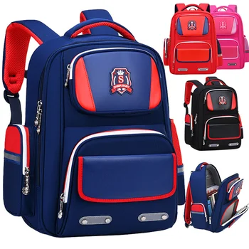 

Waterproof Children School Bags Boys Girls Orthopedic school Backpacks kids schoolbags kids Satchel Knapsack Mochila escolar