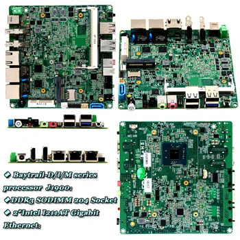 

Mini slim Nano-ITX J1900 celeron Micro Industrial Motherboard 12 * 12 industrial motherboard