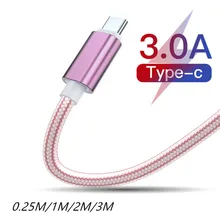 Tipo C Rápido Cabo De Carregamento USB Para Samsung Galaxy S20 + S10 S10e S9 S8 Plus Nota 9 8 A70 A60 A80 A40 A50 7A 8A 9 10 Pro 10X Pro
