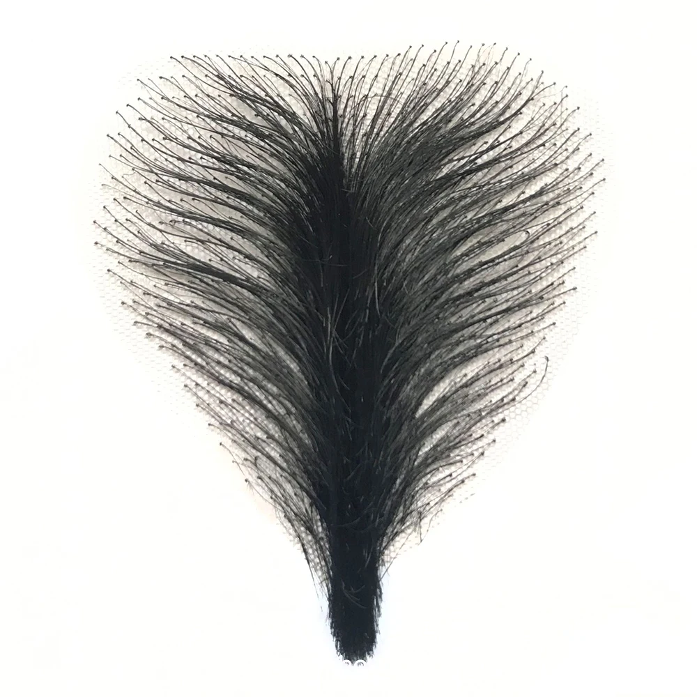 Hand Made Lace Synthetic Hair Fake Pubic Hair For Silicone Vaginal