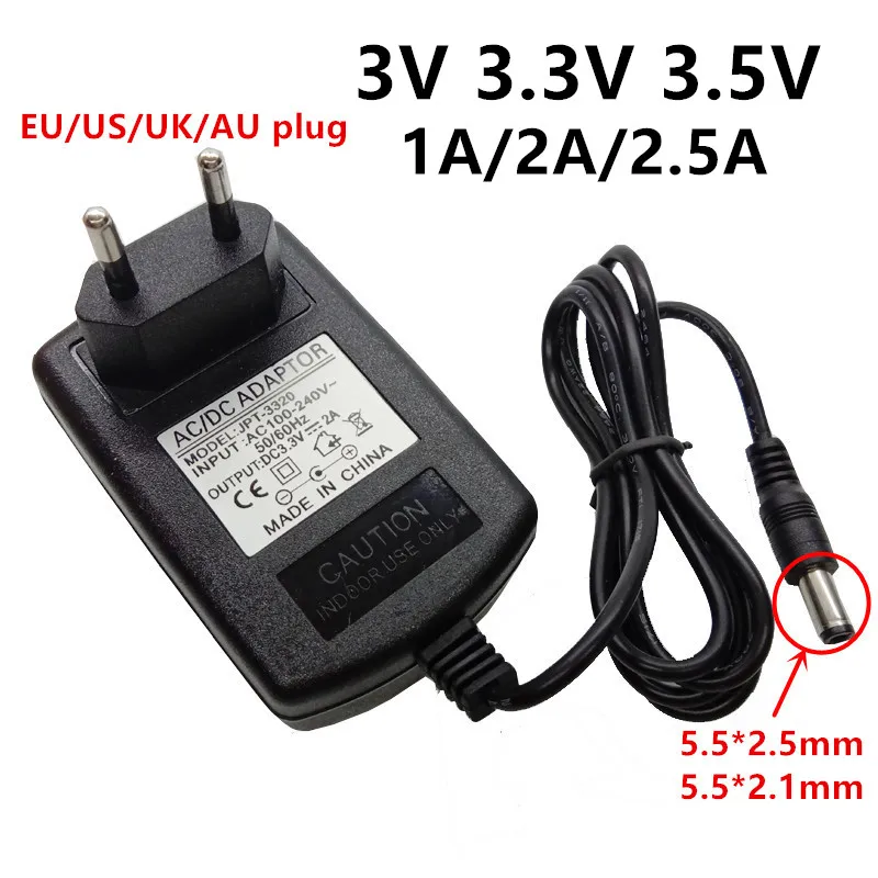 Adaptador de corriente Universal de 3V, 3,3 V, 3,5 V, 3,6 V, CA 100V, CC 3, 3,3, 3,5 voltios, 1.5A, 2A, 2.5A, 2000mA, 2500mA - AliExpress Mejoras para el hogar