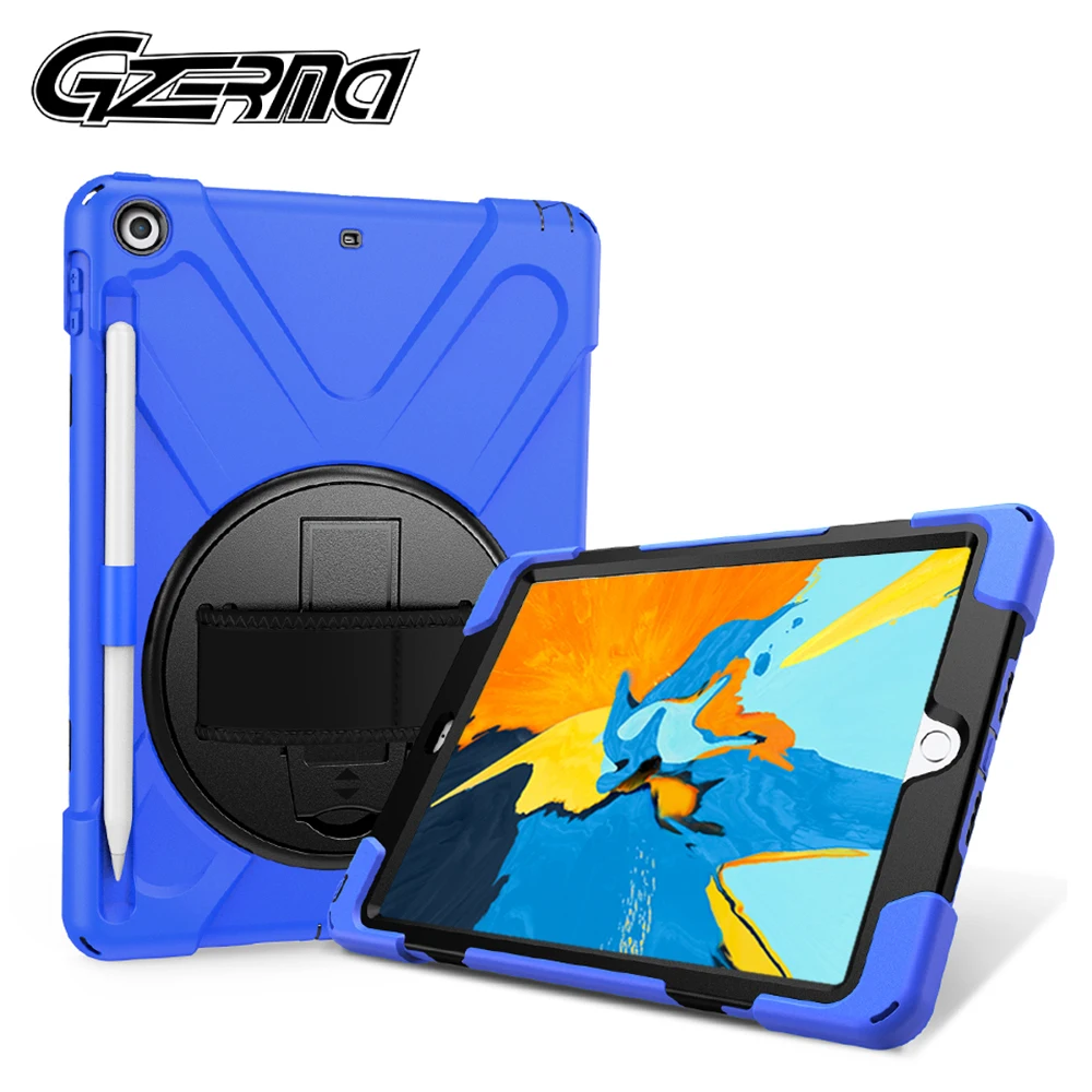 

Case For iPad 6th 7th Generation 9.7 inch Tablet Case With Pencil Holder Protective Stand Cover For iPad 9.7 inch 2018 2017 Case