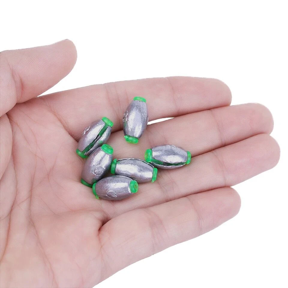 5Pcs/Bag Japanese Fishing Sinkers Removable Rubber Core 2g-15g Drop Shot For Jigging Sinking Pesca Accessories | Спорт и развлечения