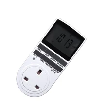 Программируемый цифровой таймер, розетка, электрический выключатель времени, вилка стандарта Великобритании/вилка стандарта Австралии/вилка стандарта ЕС