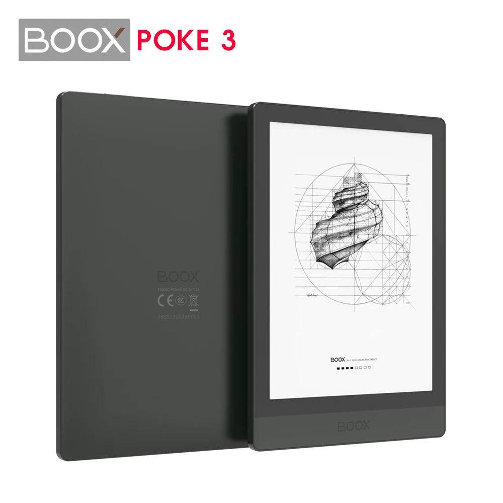 Onyx Boox Poke3 E-Reader 6.0 Inch E-ink Tablet Android 10.0 2GB+32GB BT5.0 WIFI 1488 x 1072 300dpi Touch Screen Ebook Reader - ANKUX Tech Co., Ltd