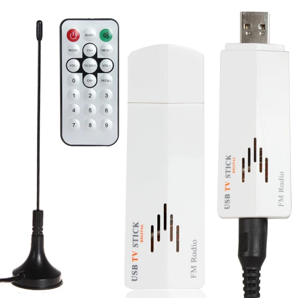 Moral pobreza exhaustivo High Quality White Digital Usb 2.0 Analog Signal Tv Stick Box Worldwide  Receiver +fm Radio Fit For Pc Laptop Usb Cable - Tv Antenna - AliExpress