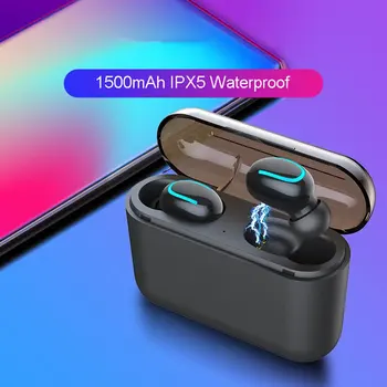 

Smart Wireless Headset Q32 3D Stereo Micro Headphones 5.0 Sports Waterproof Automatic Pairing Headphones
