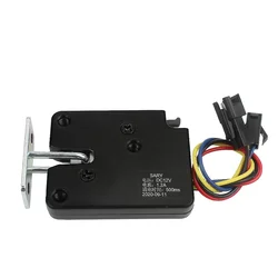 Mini serrure électronique, serrure de distributeur automatique sans pilote, serrure électrique DC, petite serrure de commande électrique, serrure de porte 